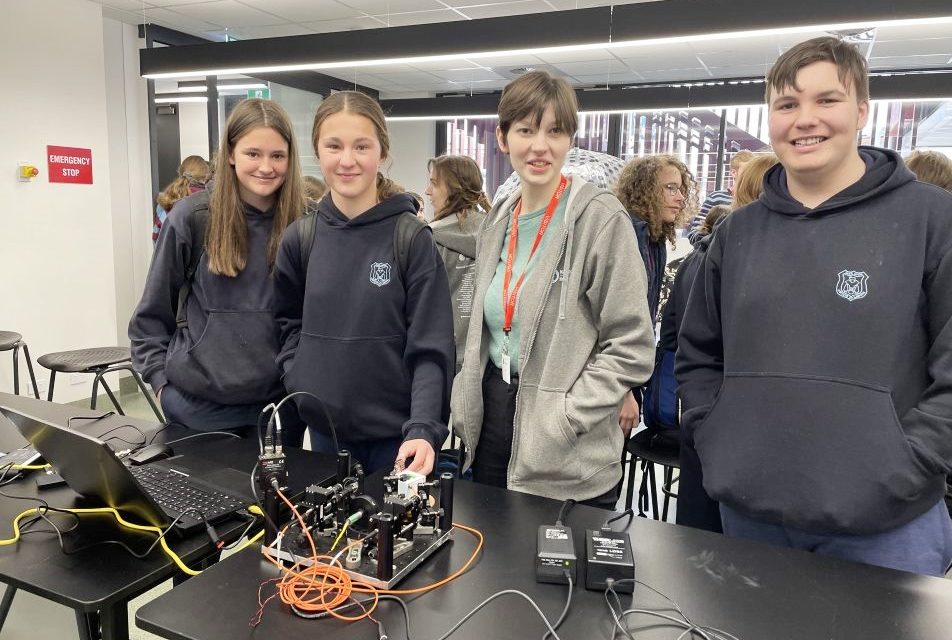 In the news: Quantum and Dark Matter Road Trip at Yass High School